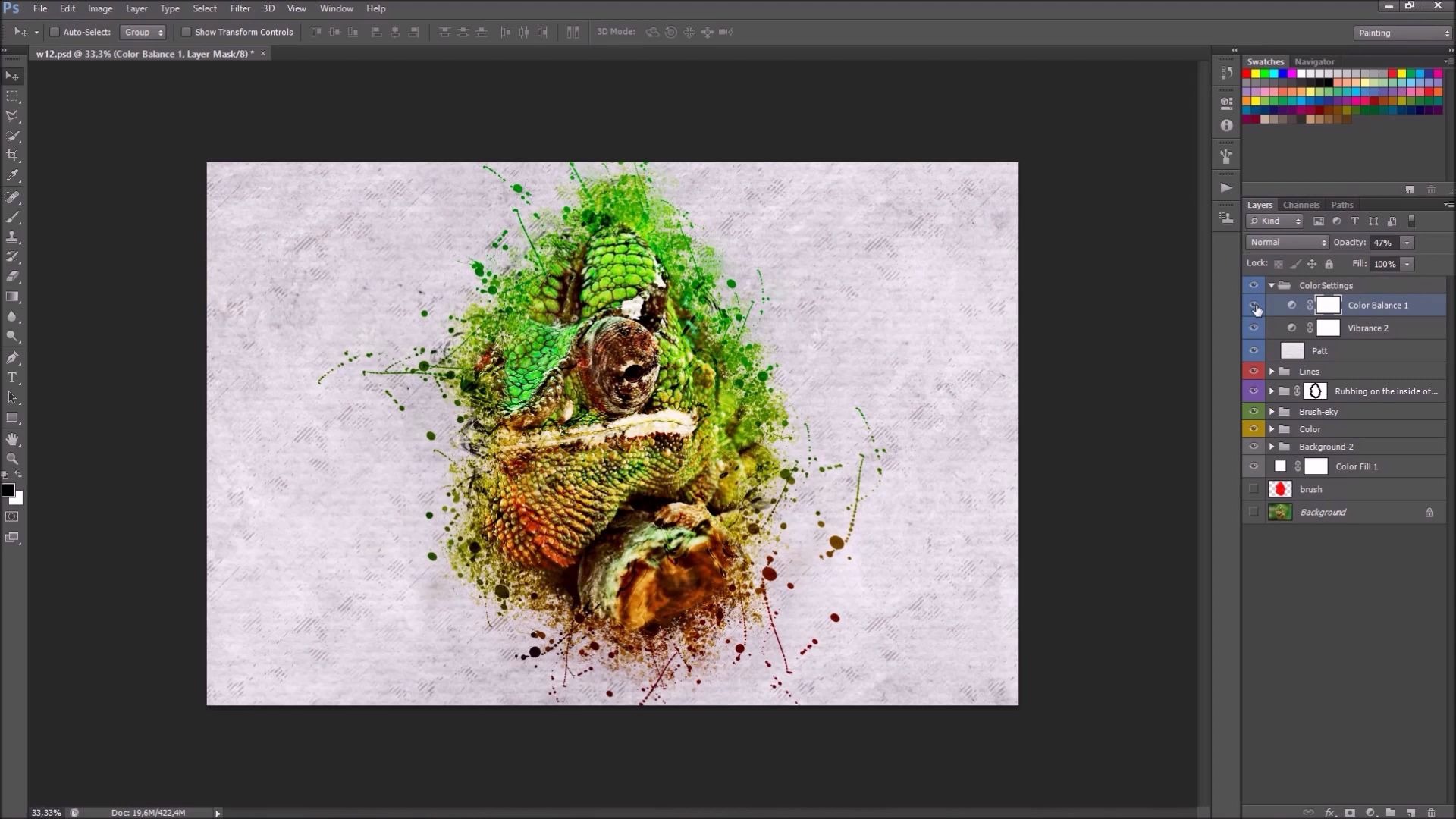 PS动作油画绘画风格艺术效果 Style Paints Photoshop Action哔哩哔哩bilibili