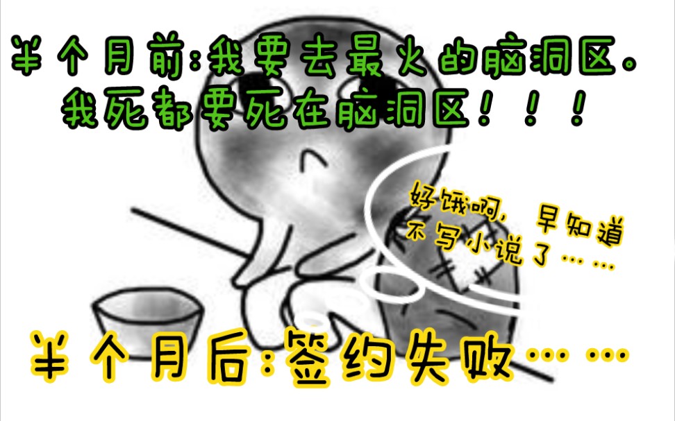 【塔读】小说签约被拒,入侵脑洞区计划失败……哔哩哔哩bilibili