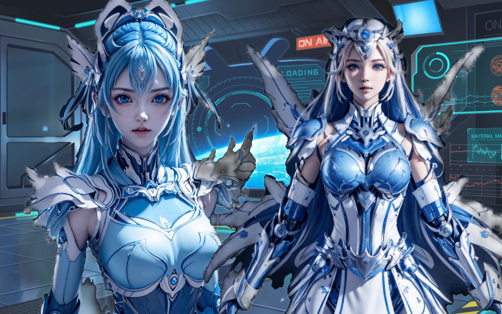 ai绘画 国风机甲少女(三)