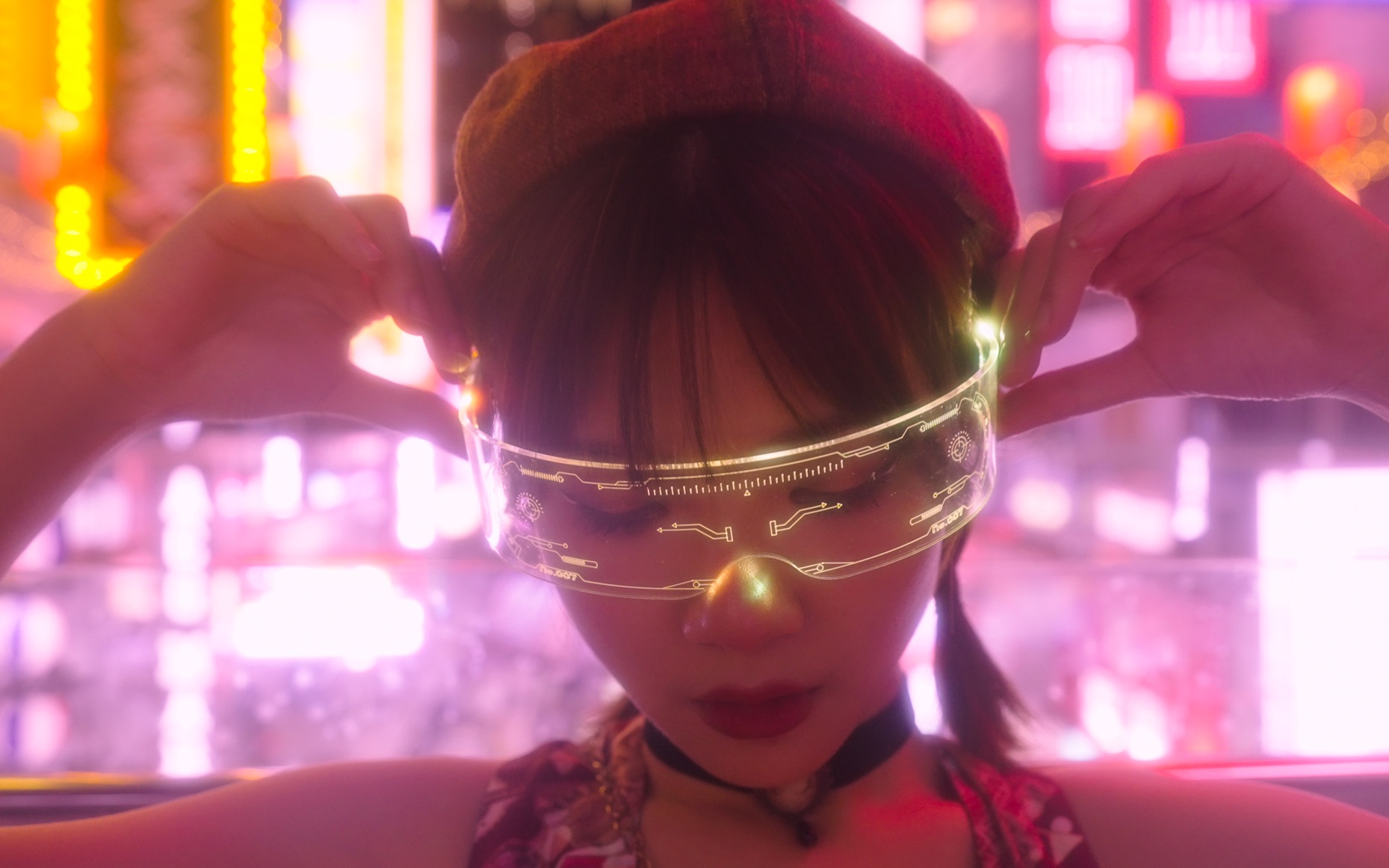 so cute 当蒸汽波遇上赛博朋克 4k a7s3