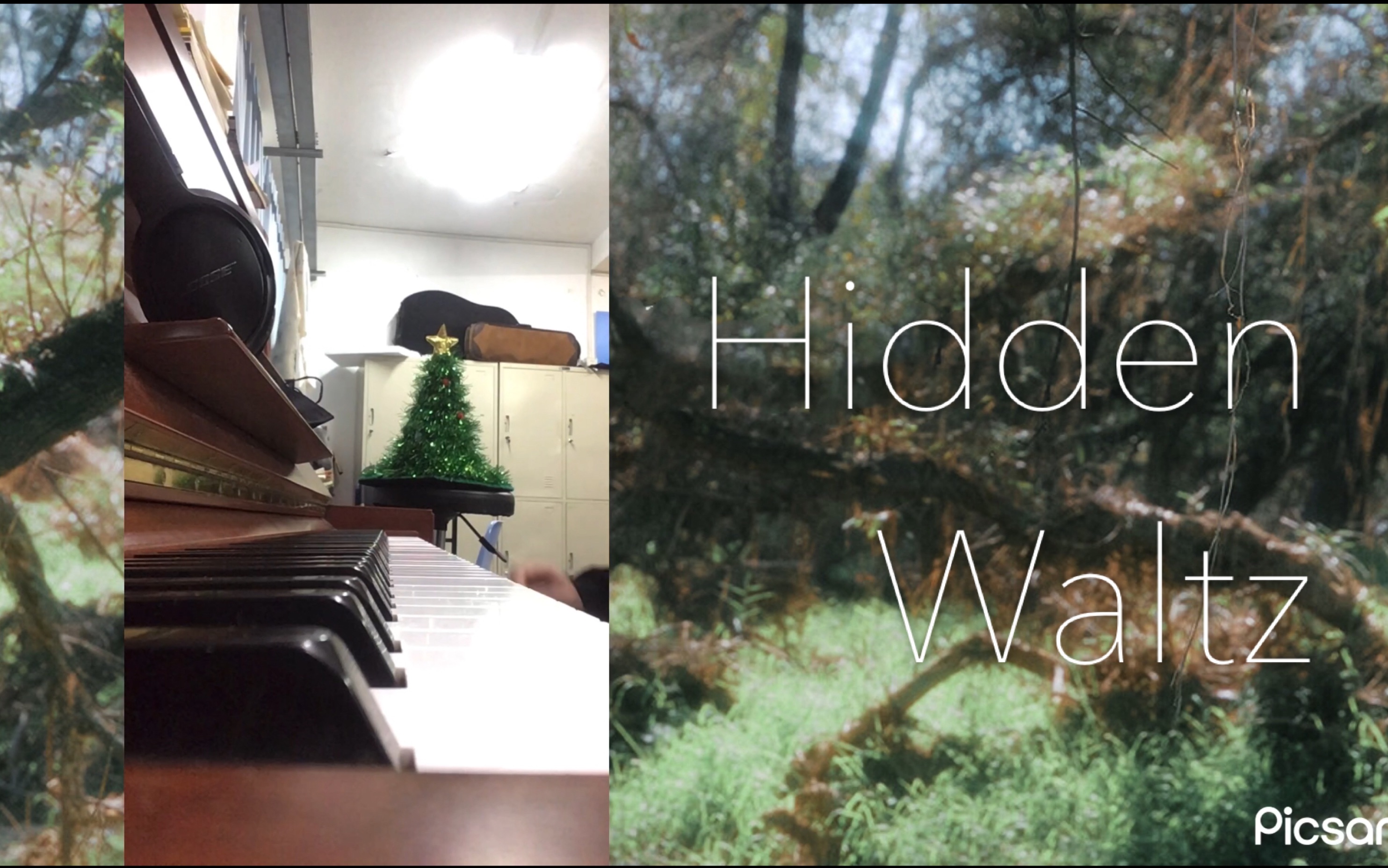 [图]钢琴cover｜Hidden waltz - 小瀨村晶｜新古典｜寂静的雨和阳光🪵🫧