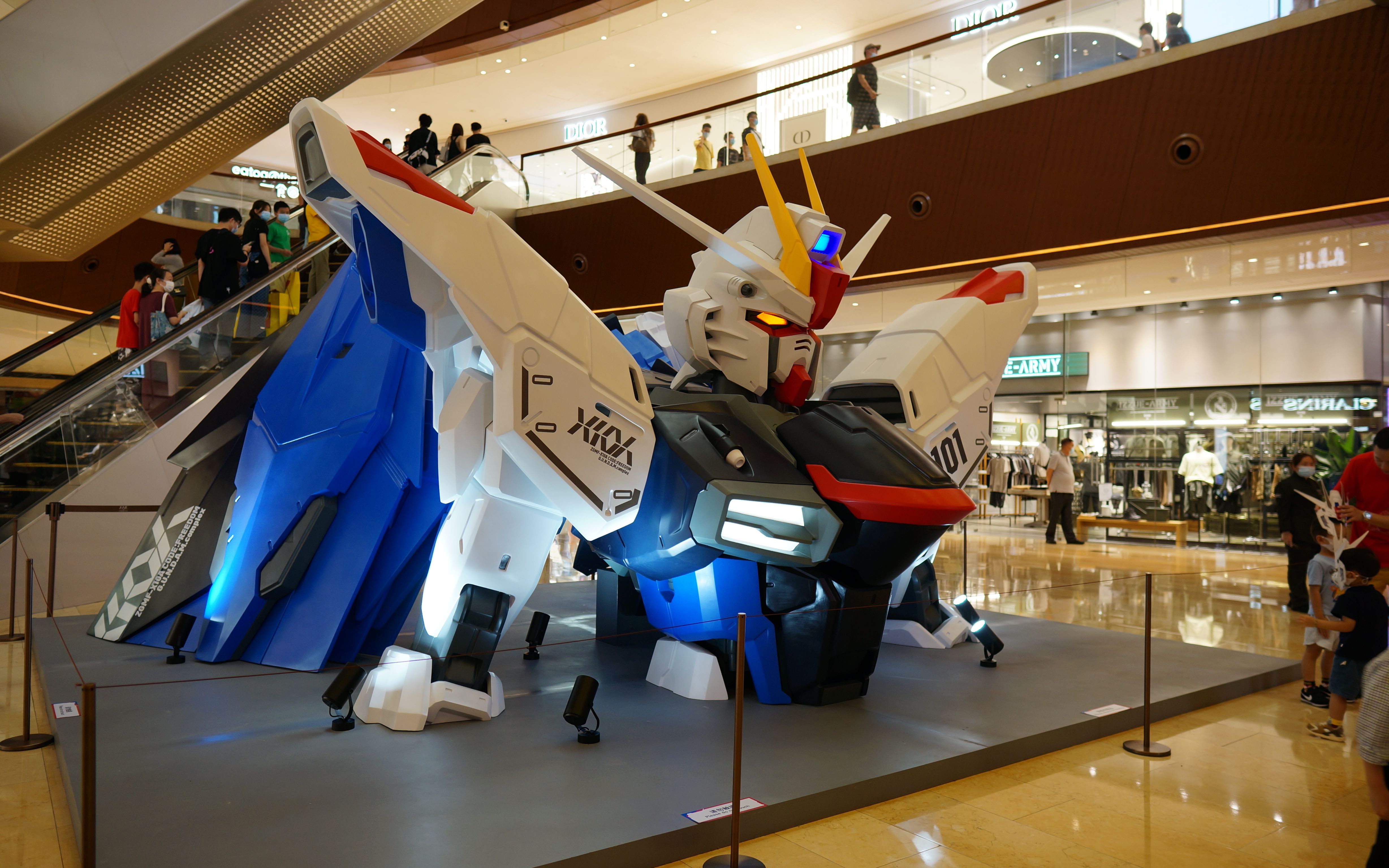 2022广州太古汇高达展_哔哩哔哩_bilibili