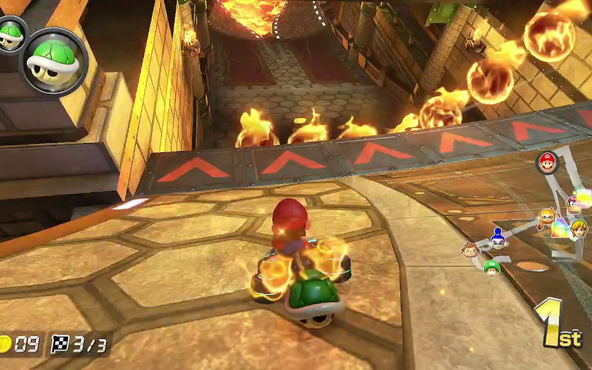 马里奥赛车8豪华版库巴城堡合集