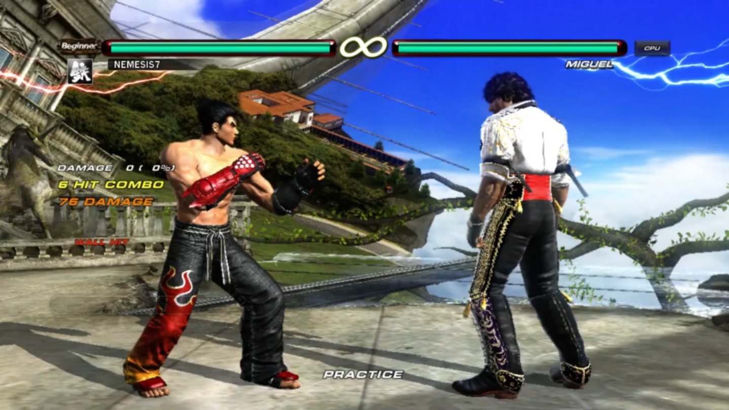 Tekken 6 Jin and the Hardest 5 Electric Combo..