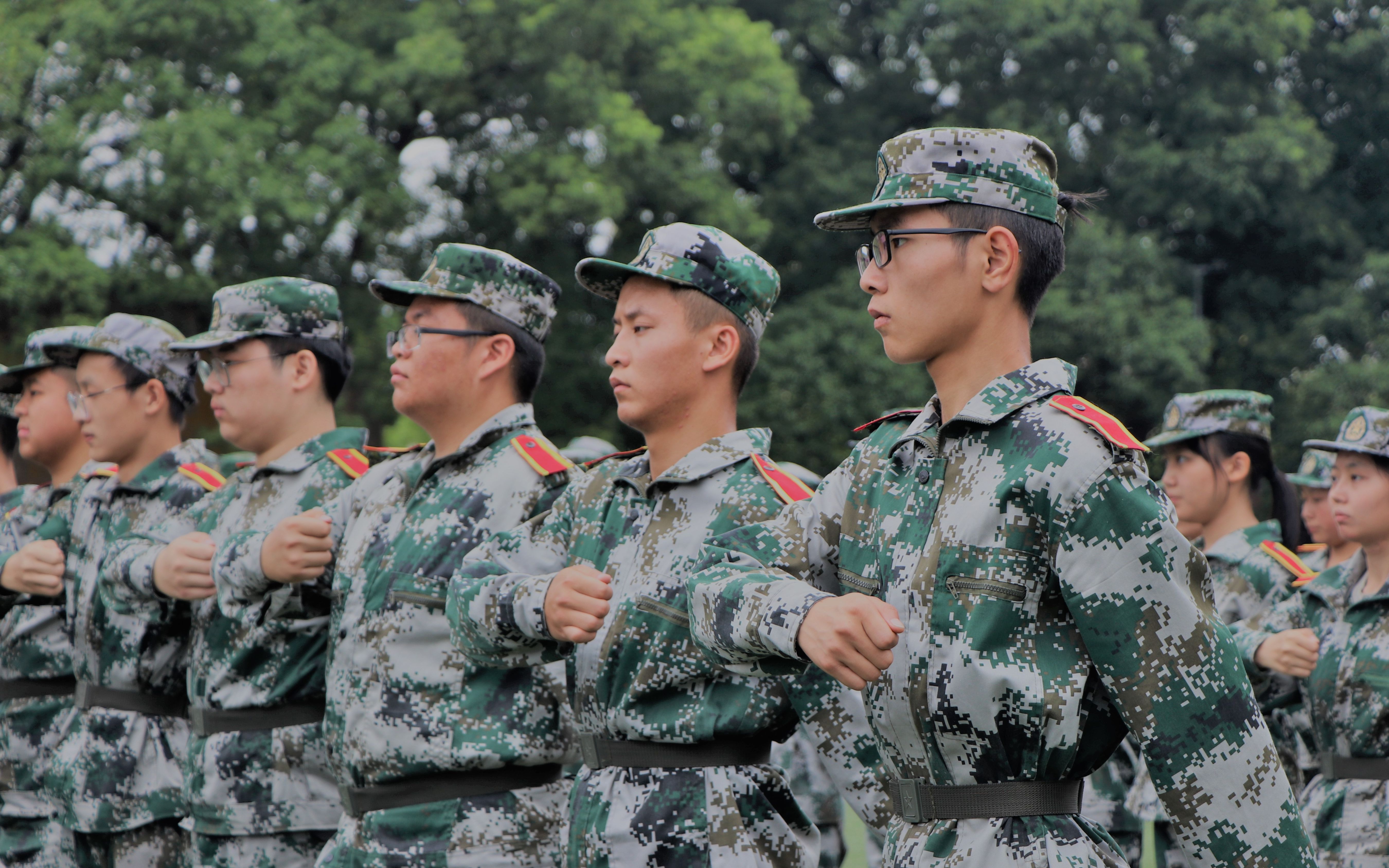 中南大学化工院军训纪实微视频