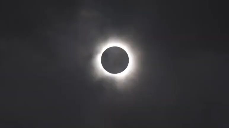 【贝勒大学】在校园看日食是什么感受|Diadeloso at Baylor with the Solar Eclipse哔哩哔哩bilibili