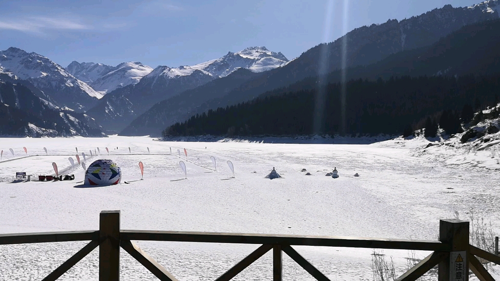 春日天山雪景哔哩哔哩bilibili