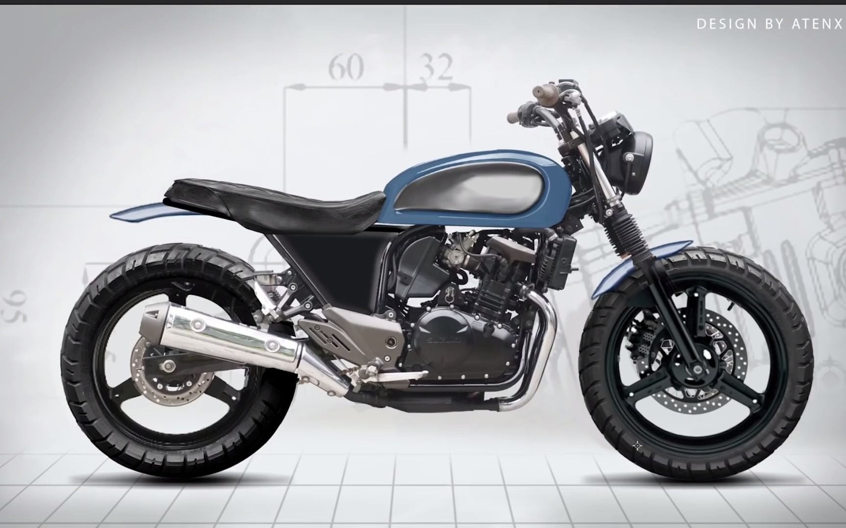 suzuki inazuma 250 jadi tracker