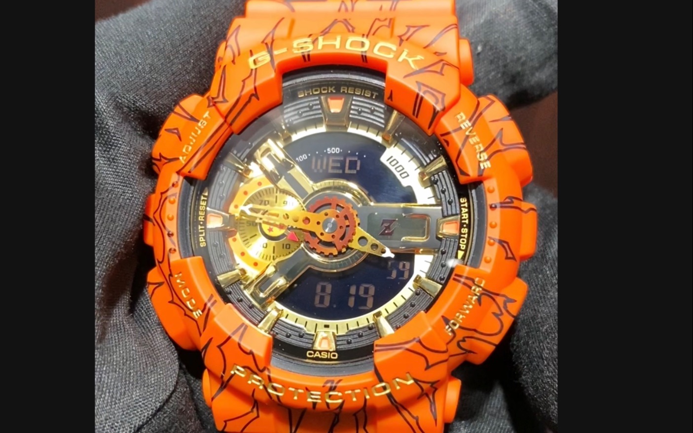 GSHOCK + DRAGON BALL 卡西欧联名七龙珠版 全网最快入手!哔哩哔哩bilibili