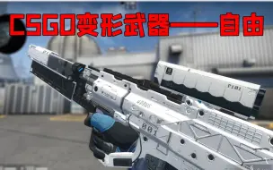 Скачать видео: CSGO科幻变形武器——自由 霰弹&狙击形态切换！