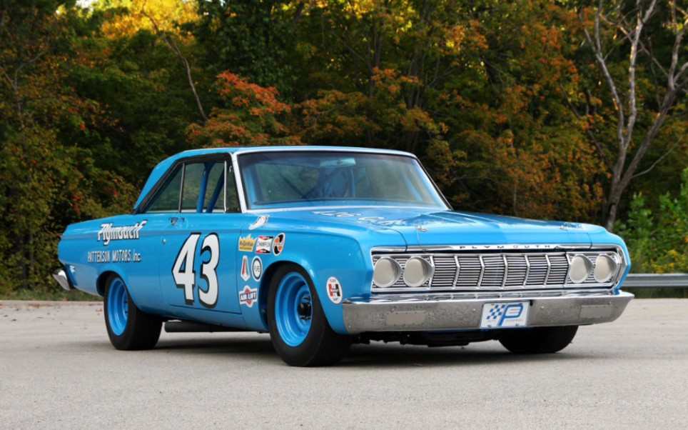 地平线1964plymouth belvedere蓝色海岸环道a级肌肉车