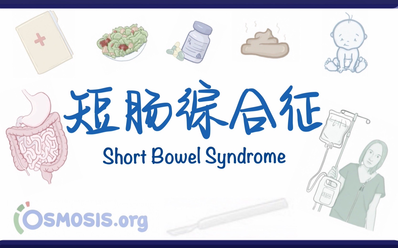 osmosis中字短肠综合征shortbowelsyndrome医学短片搬运