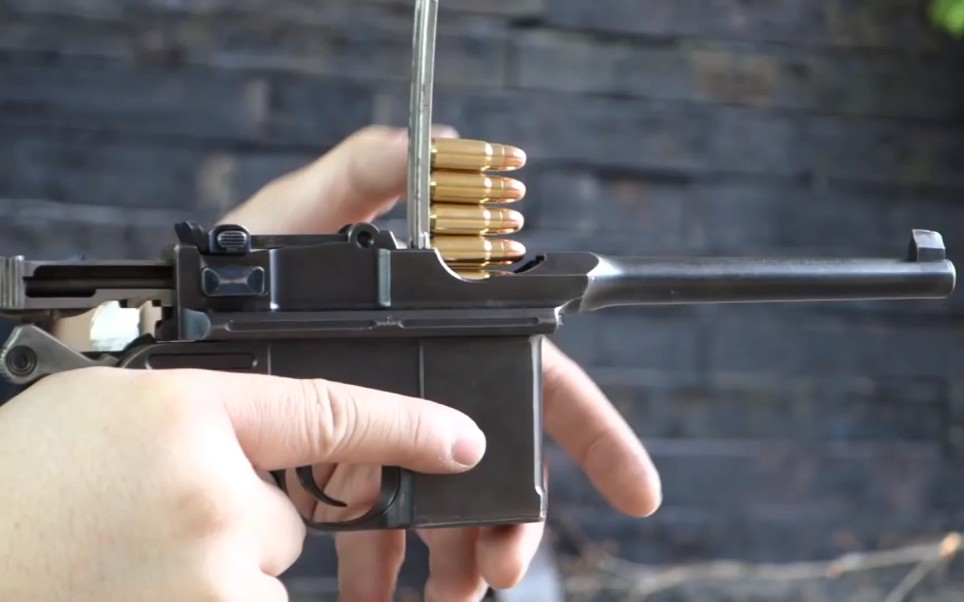 【4k】毛瑟m1896装弹射击与枪托驳接_哔哩哔哩_bilibili