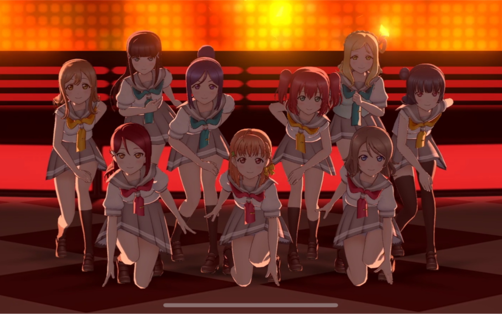 【lovelive as】thrilling one-way 惊险·单程 夏装校服