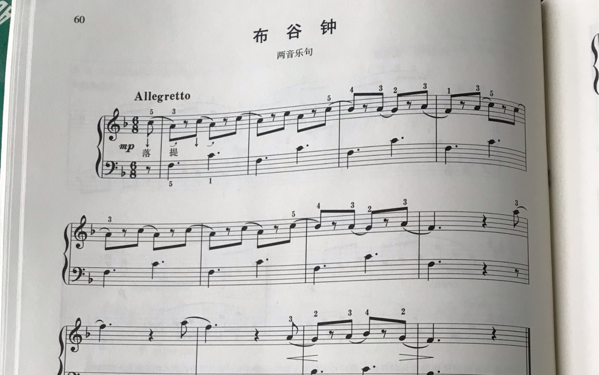 记录 成汤1布谷钟