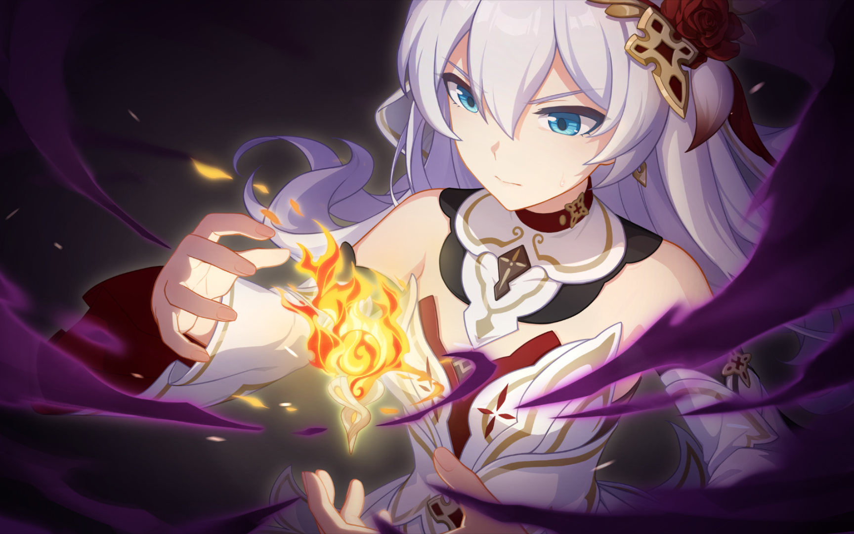 这下在绝区零也有琪亚娜了,该叫"琪亚娜"花?