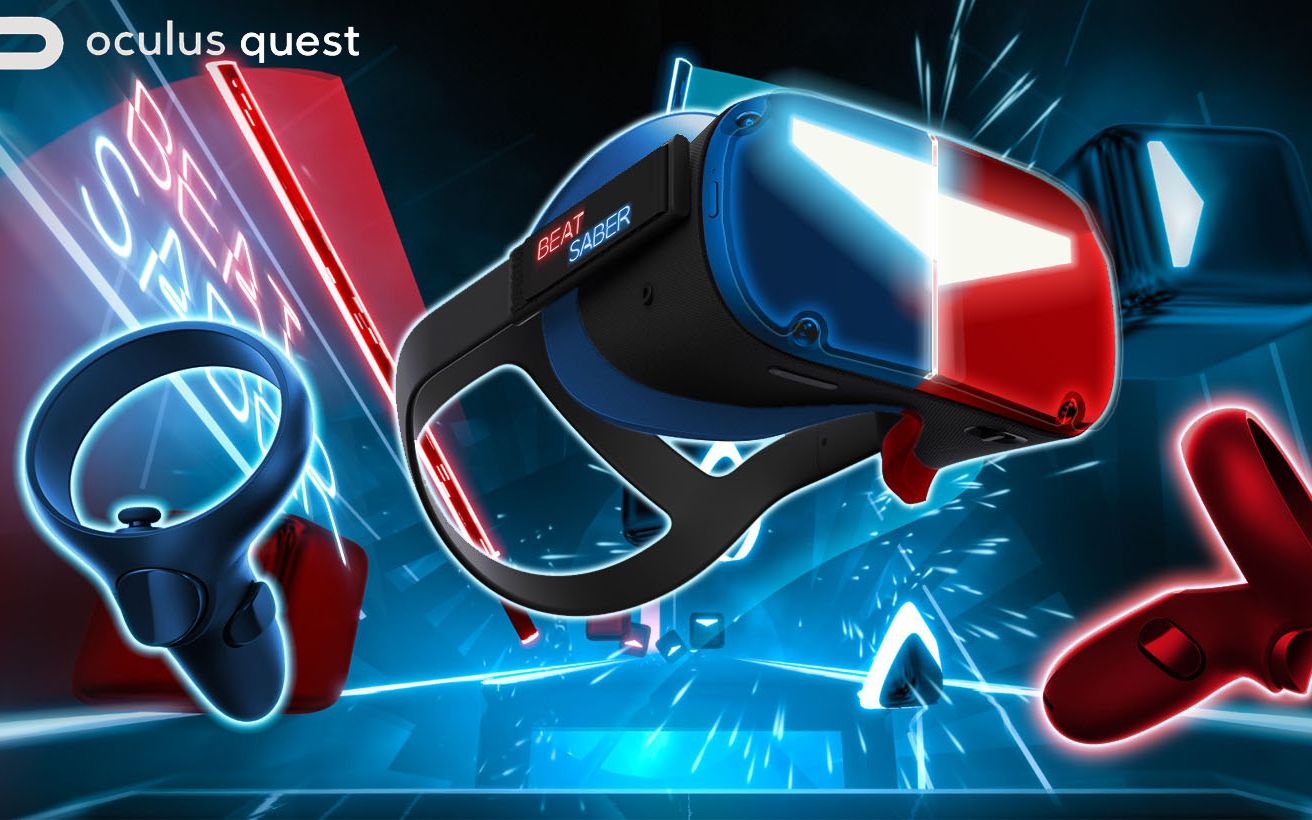 oculusquest初体验beatsaber马云我赐你姨妈ignite刀剑op