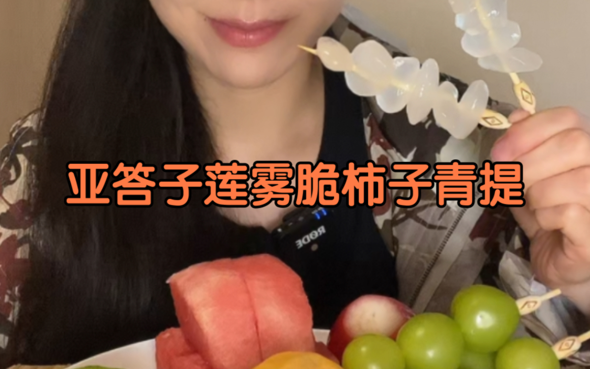亚答子冻榴莲西瓜罗望子莲雾-一颗榴莲树啊-一颗榴莲树啊-哔哩哔哩视频