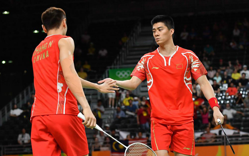 08.19][里约奥运羽毛球男双]傅海峰 张楠vs吴伟申 陈伟强