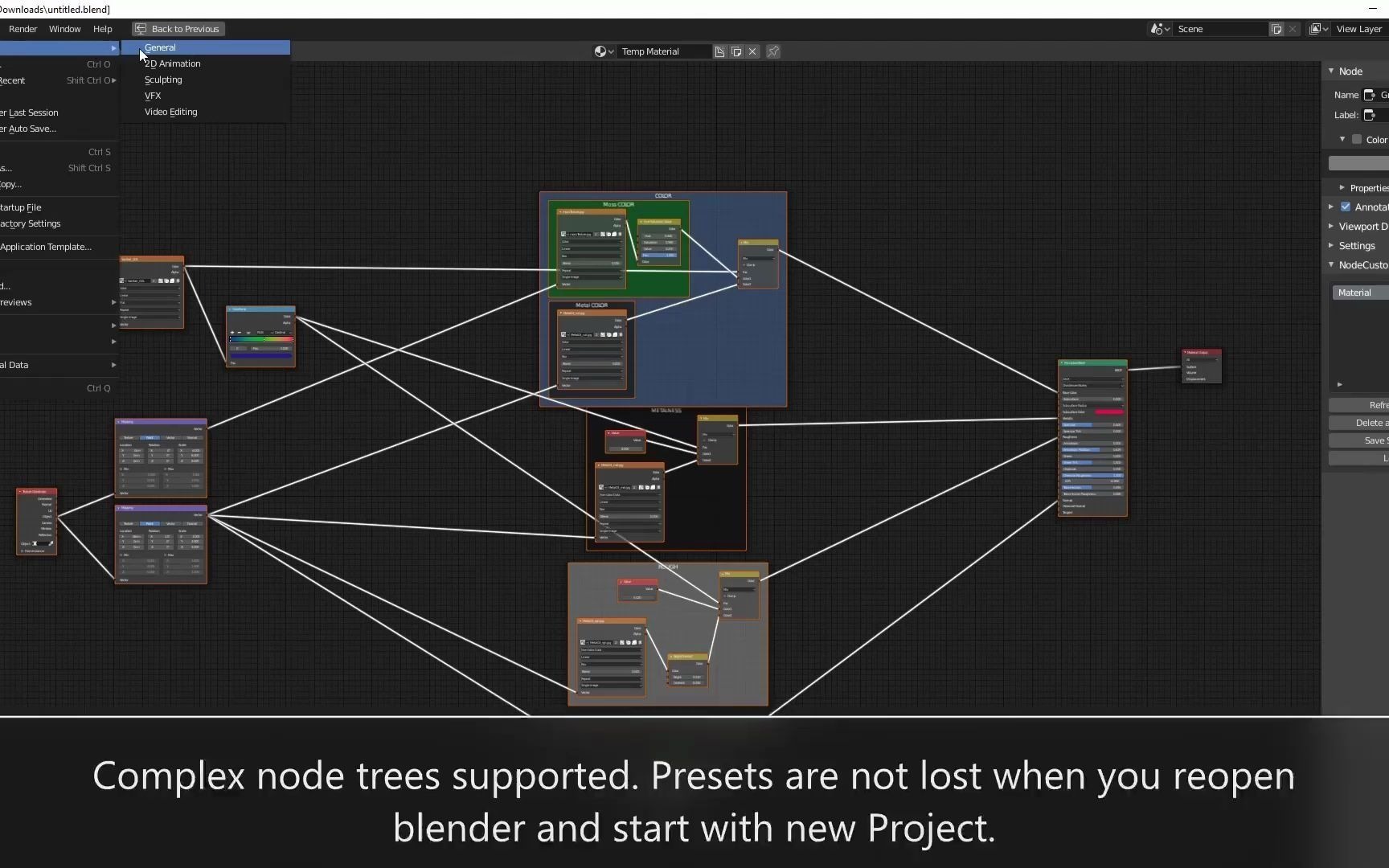 Nodecustombuilder自定义节点树生成器Blender插件V0.66版 人人素材RRCG哔哩哔哩bilibili