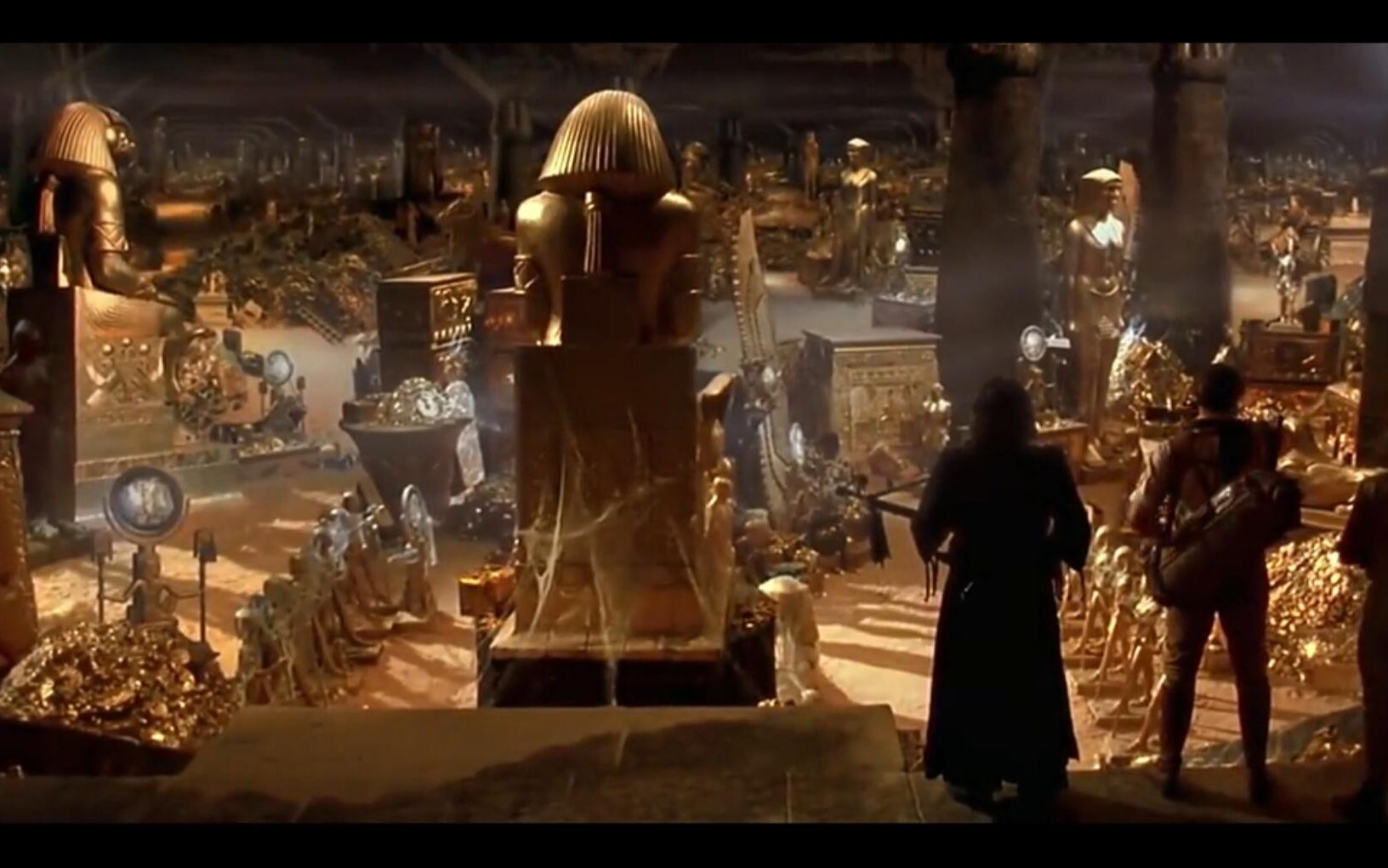 金字塔中发现大量黄金几个老外无意复活了木乃伊国外盗墓电影