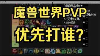 Descargar video: 魔兽世界pvp入门攻略之该优先打谁？