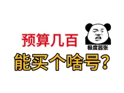 Tải video: 预算几百能买个啥飞车号？