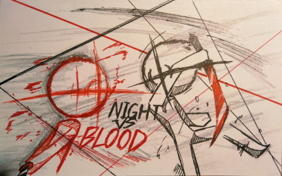 【火柴人动画】红与黑系列:Blood VS Night!哔哩哔哩bilibili