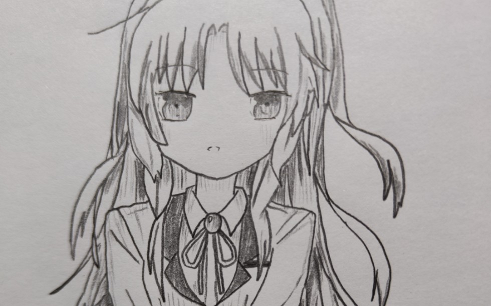 【绘画】angel beats!-立华奏