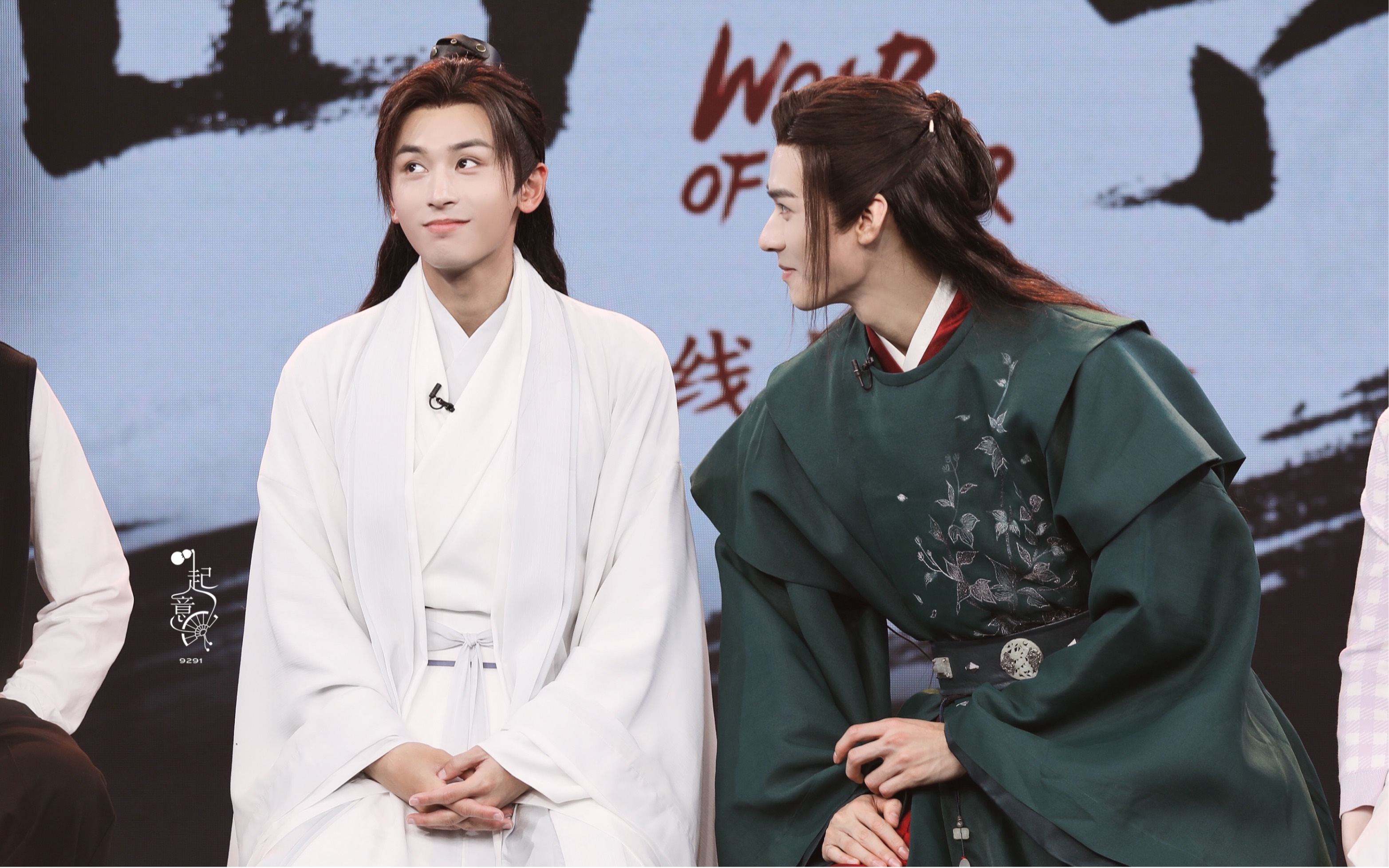 【山河令见面会】温周互换角色演绎易容名场面,换了个寂寞_哔哩哔哩