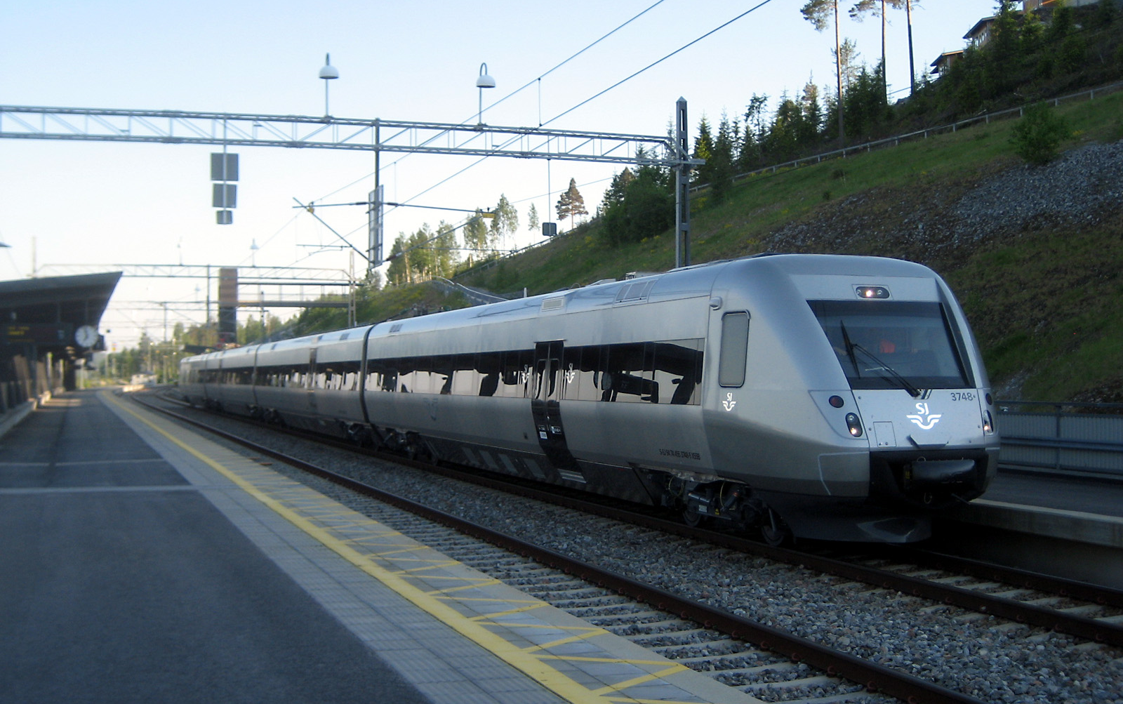 火车前方展望——【瑞典铁路】北主线/中部铁路:从耶夫勒中央车站到厄