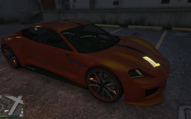 【gtaol】线上载具 跑车菲斯特霓虹>第一视角原声环城驾驶