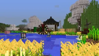 Minecraft 和风物语mod中的生存建筑第二十三集 哔哩哔哩 Bilibili