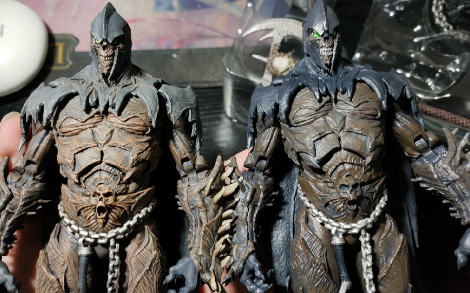 麦克法兰 再生侠 乌鸦 重涂版 对比原版