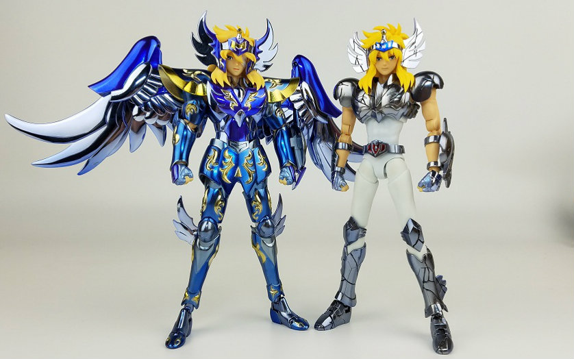 [刘哥模玩]圣斗士星矢圣衣神话十周年神白鸟冰河160
