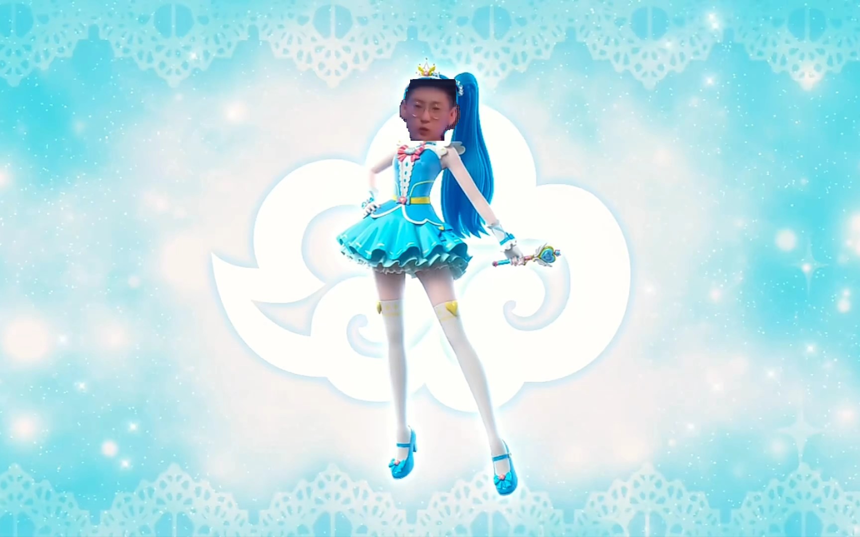 乐美使用正正萌可变身(使用删掉哥配音)