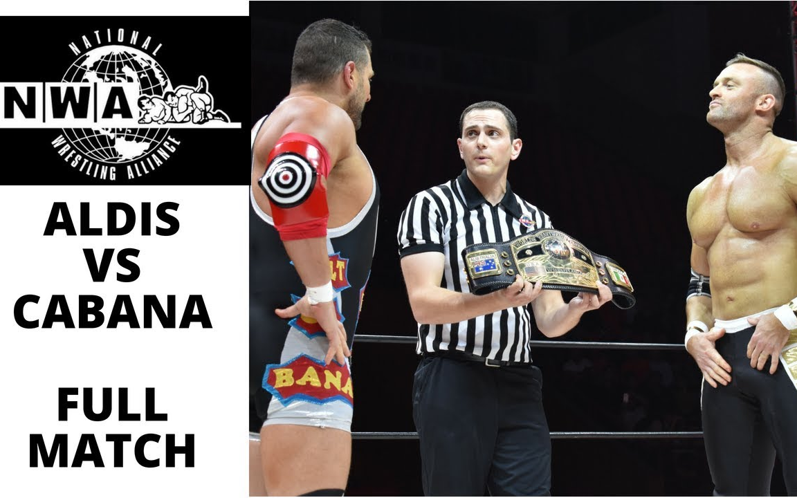 【NWA】中国温州赛 世界重量级冠军赛:Nick Aldis(马格努斯) vs. Colt Cabana(柯尔特卡巴纳) 1080P哔哩哔哩bilibili