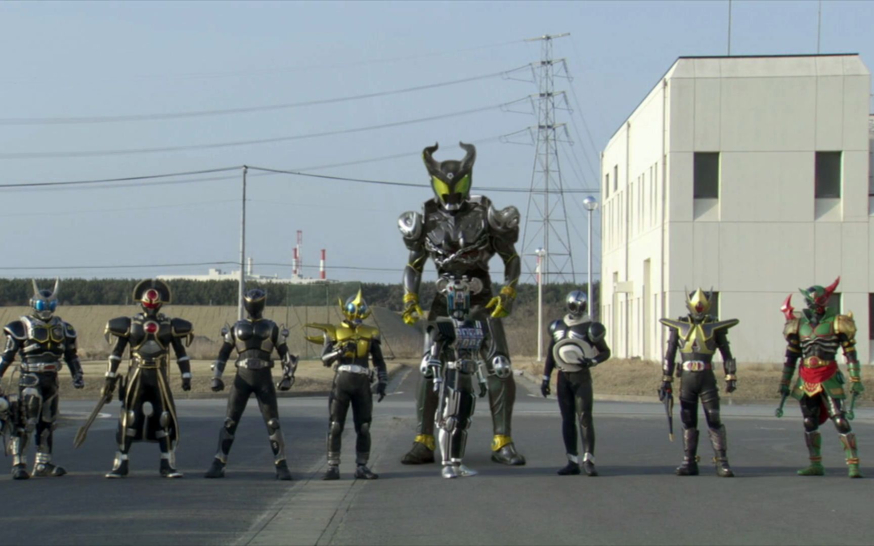 【蓝光bd】假面骑士电王剧场版三部曲:黄之章 战斗合集