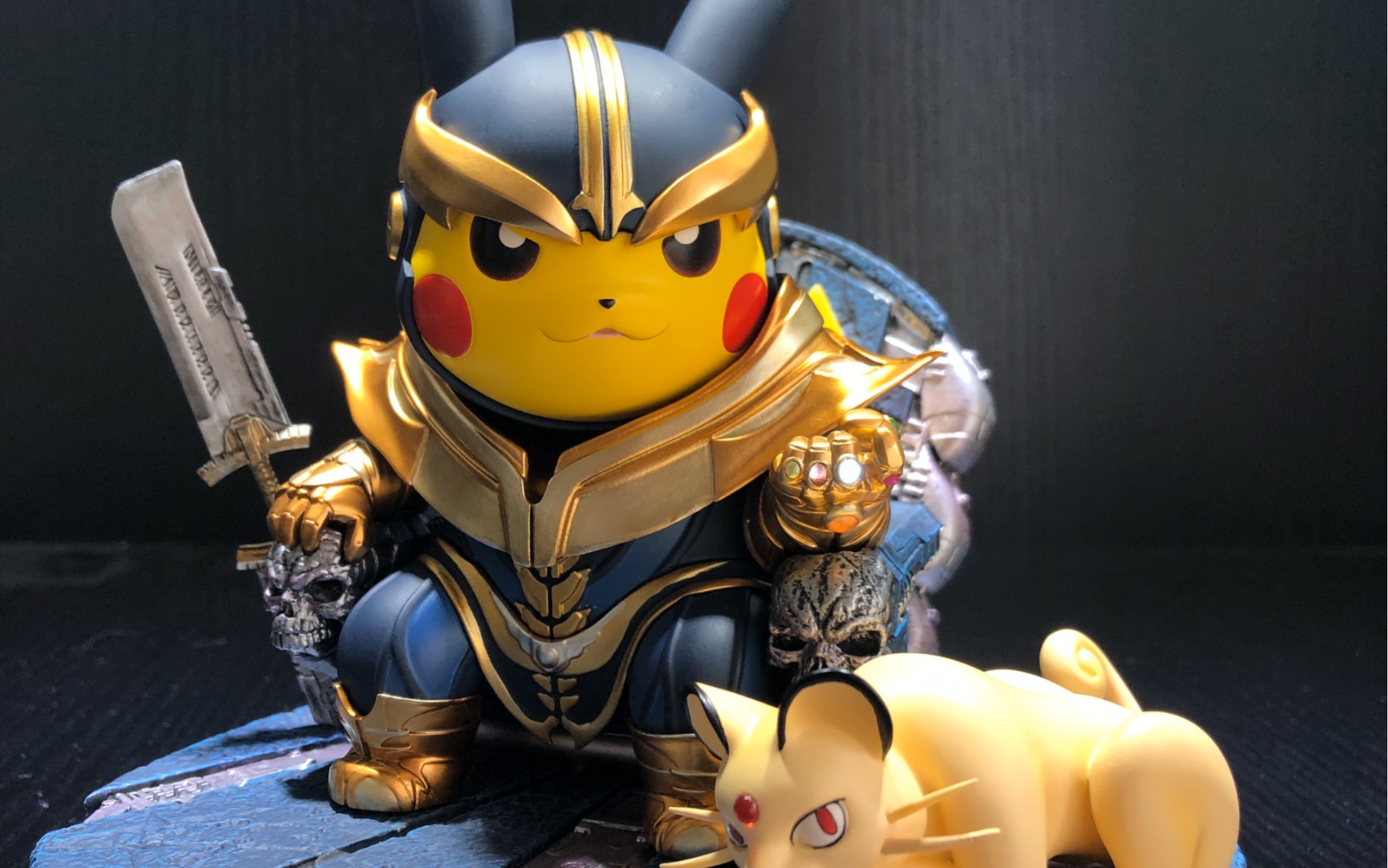 vitamin 皮卡丘cos 灭霸王座,东西真不错!