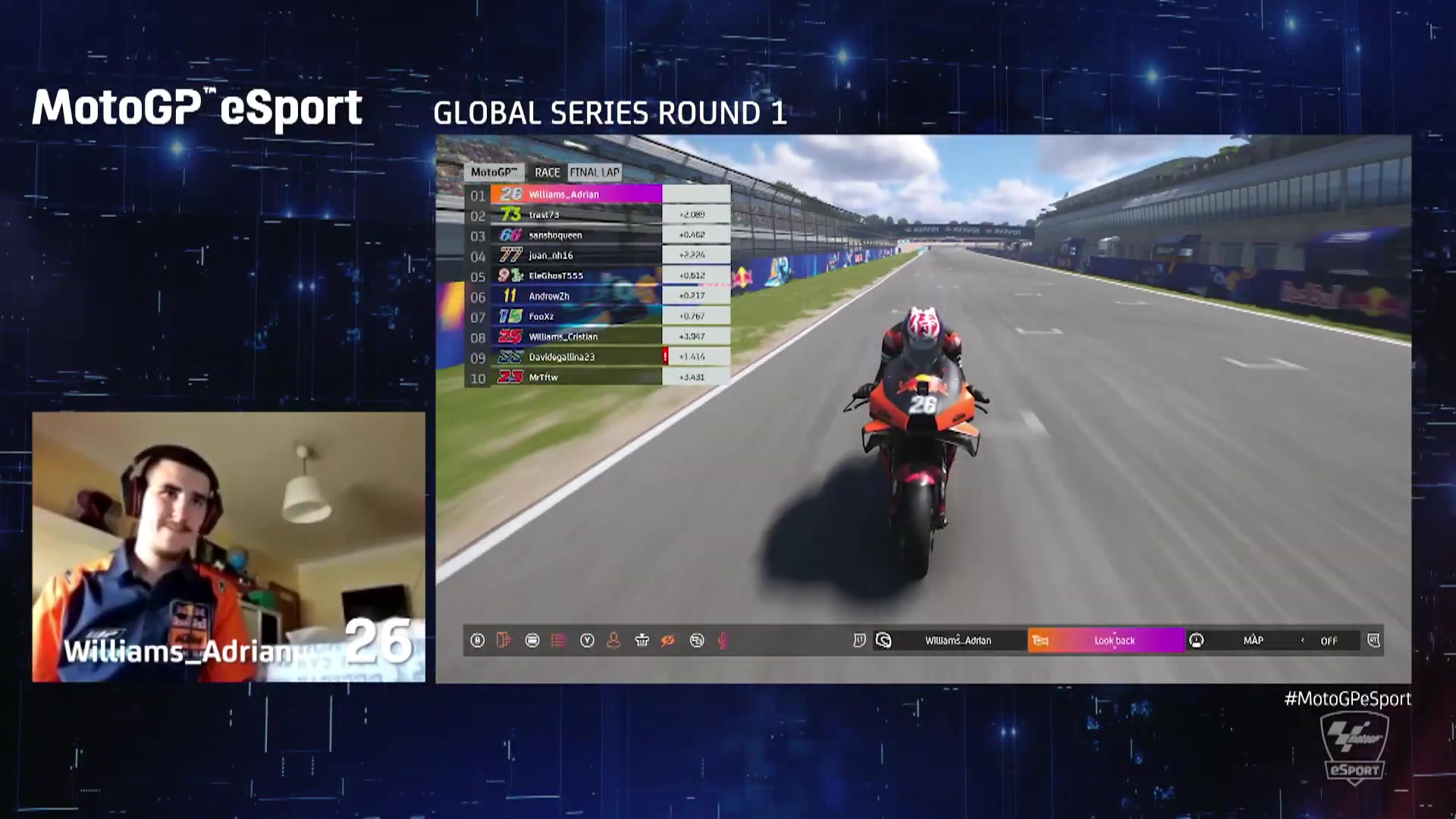 WillamsAdrian is the 2020 MotoGP eSport World Champion!哔哩哔哩bilibili