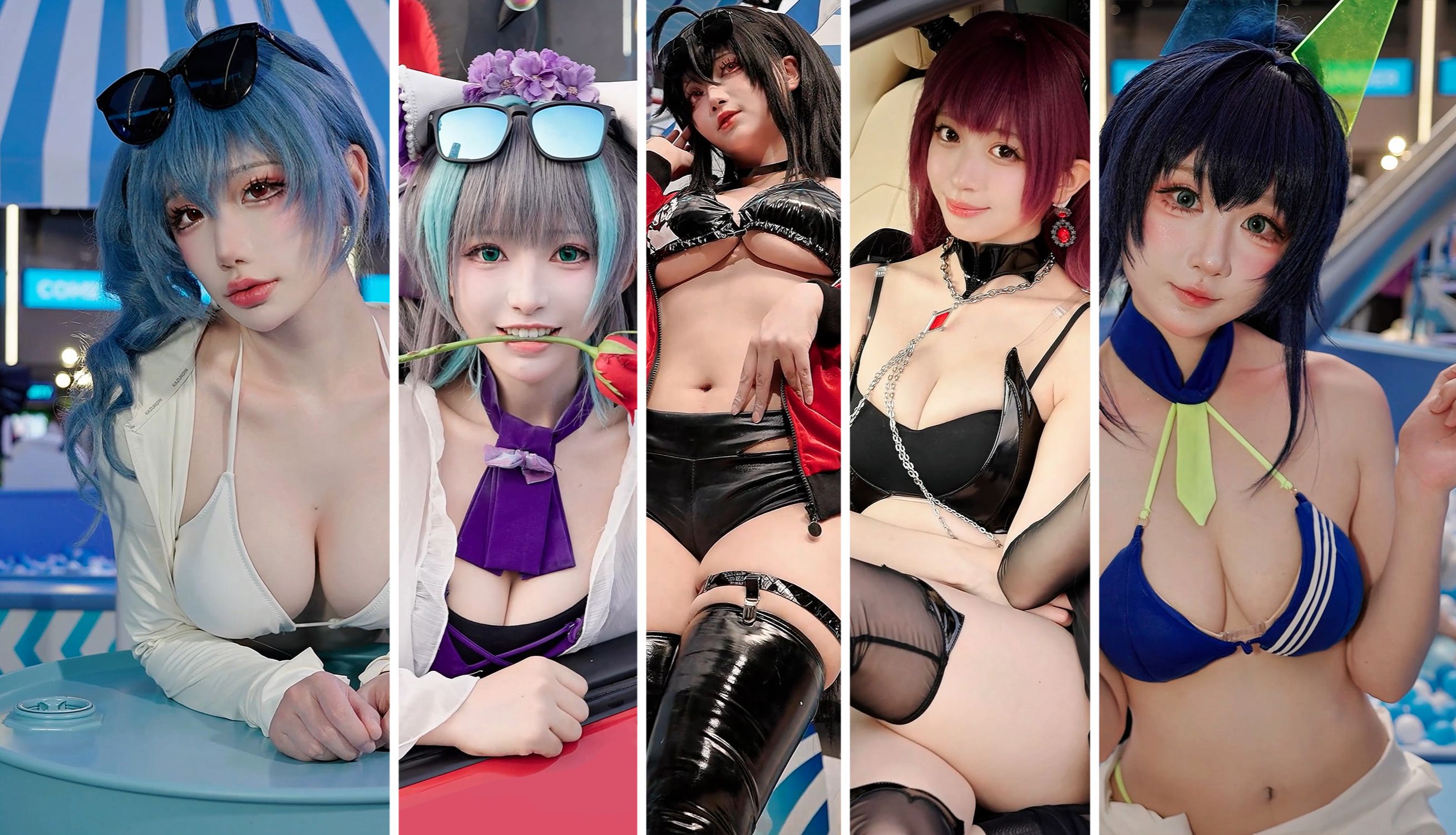 [图]全是大雷！社牛摄影UP漫展线下合影16位绝美coser！枣糕 叉子 肃雨 yami 天夫人 病院坂saki 阿包 KK好饿 都在这里！