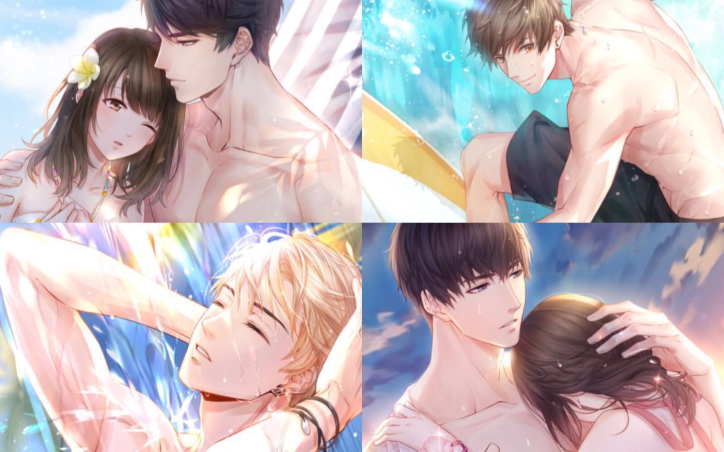 恋与制作人海角假日活动约会合集电话录音李泽言许墨白起周棋洛探秘之