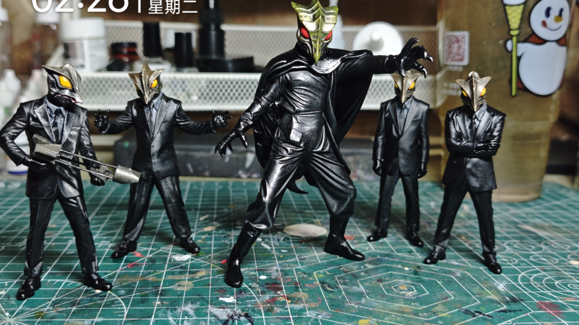 —勒比克星人涂装展示