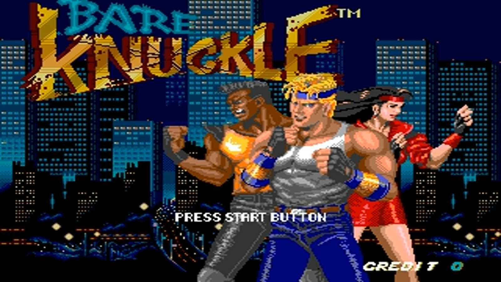 [图]Bare Knuckle (Chinese bootleg of Mega Drive version) (bootleg 1994)