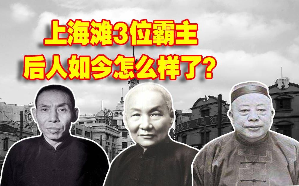 上海滩3位霸主,后人如今怎么样了?杜月笙名利双收真赢家哔哩哔哩bilibili