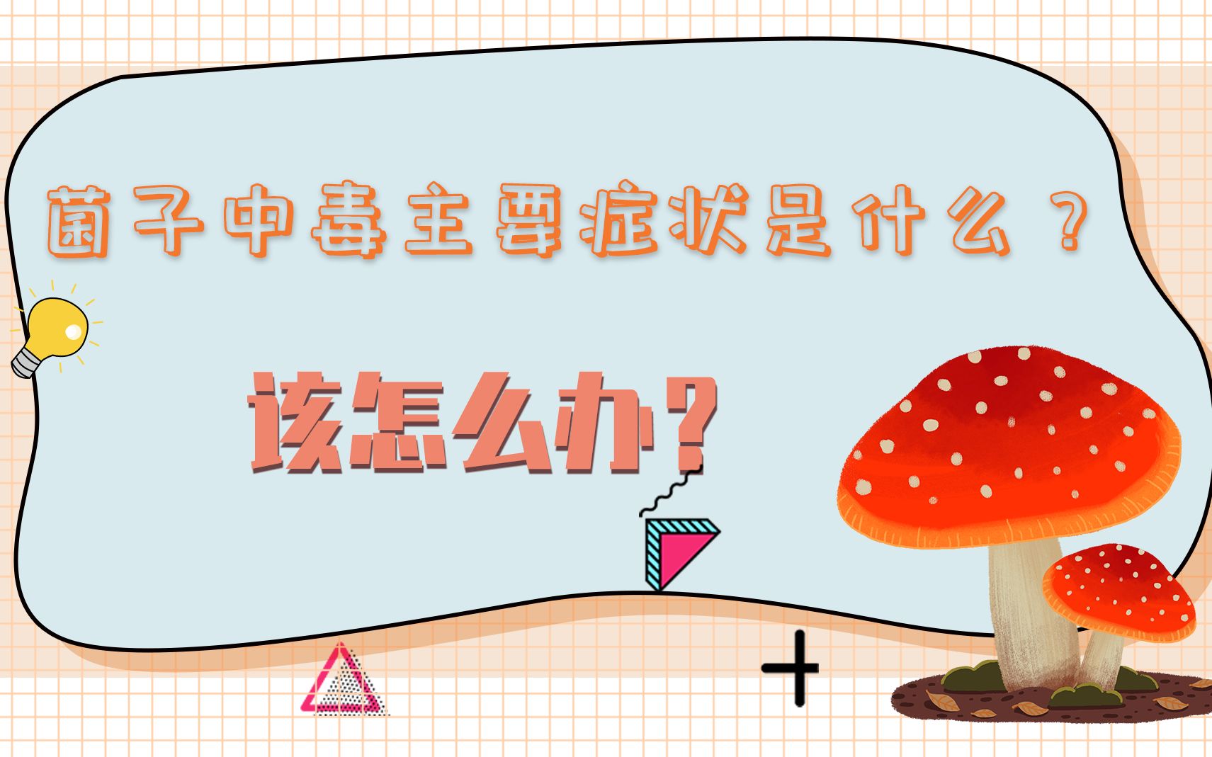 【养生动画】菌子中毒主要症状是什么?该怎么办?_哔哩哔哩_bilibili