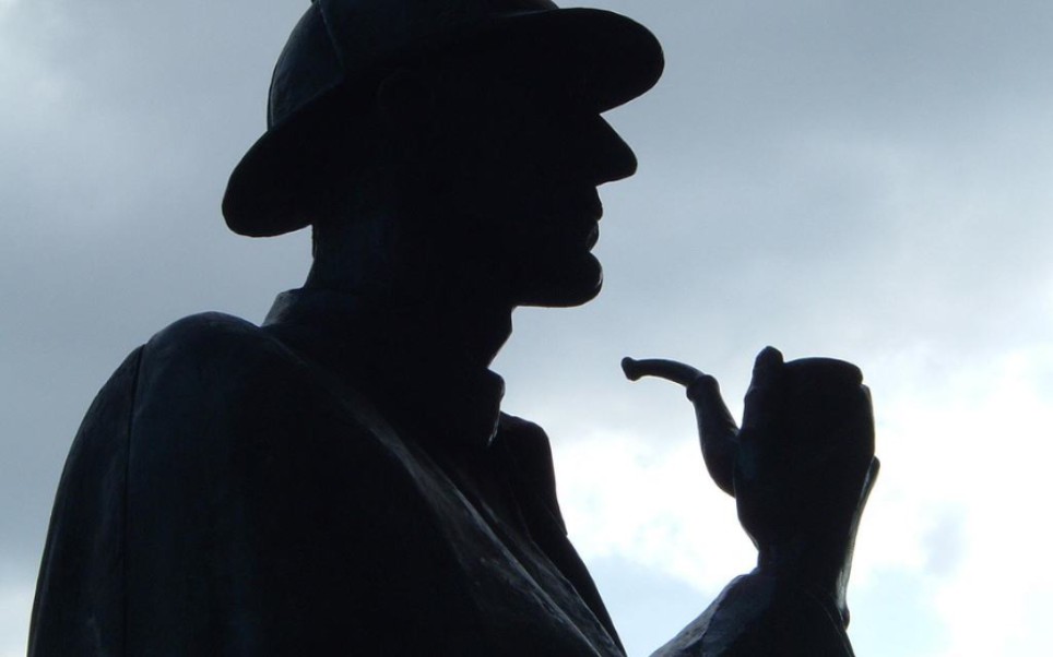 老电影中的烟斗客