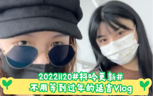 20221120#抖吟更新# 不用等到过年的延吉Vlog哔哩哔哩bilibili