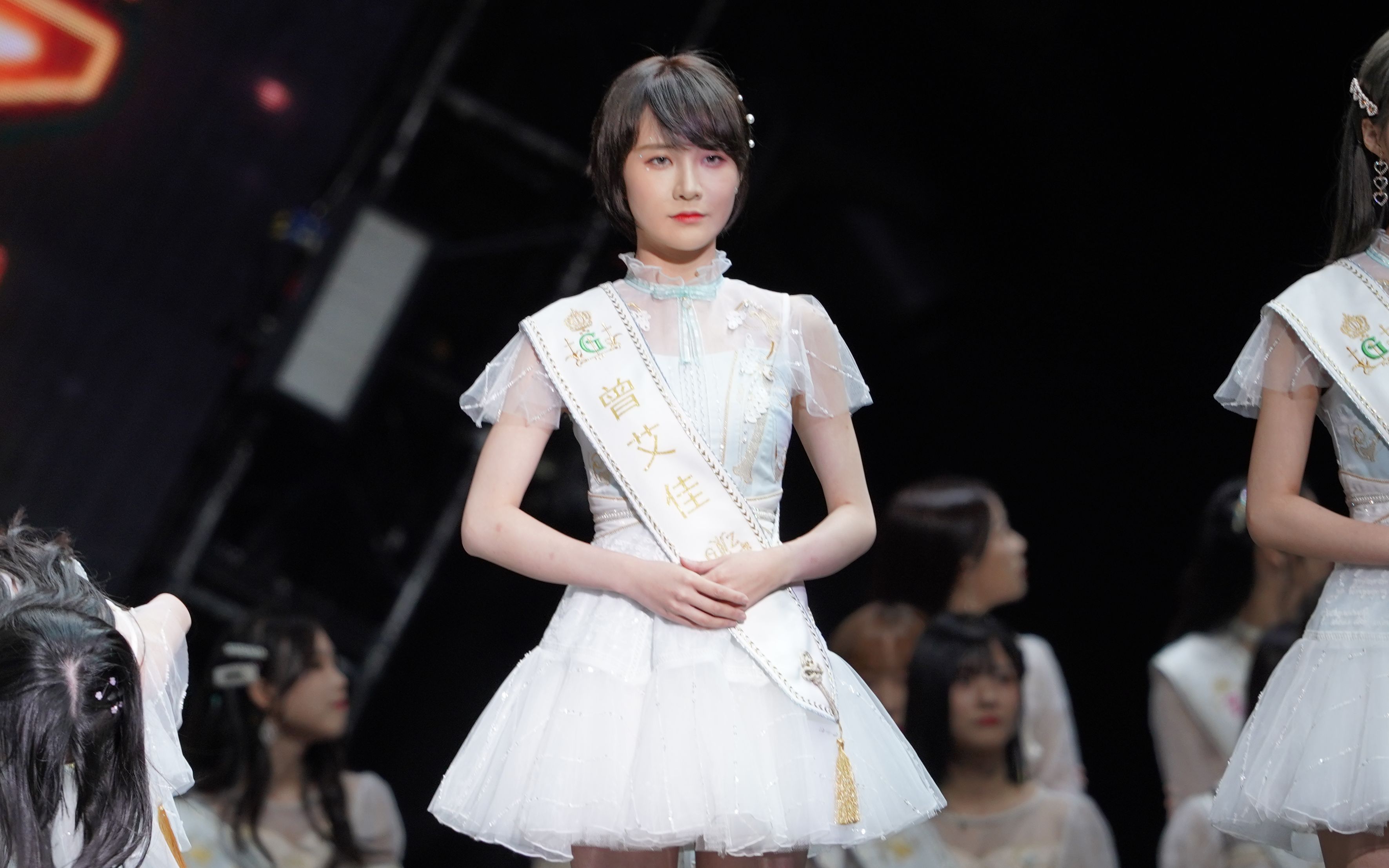 曾艾佳第六届snh48人气总决选曾艾佳领奖发言4kfocus