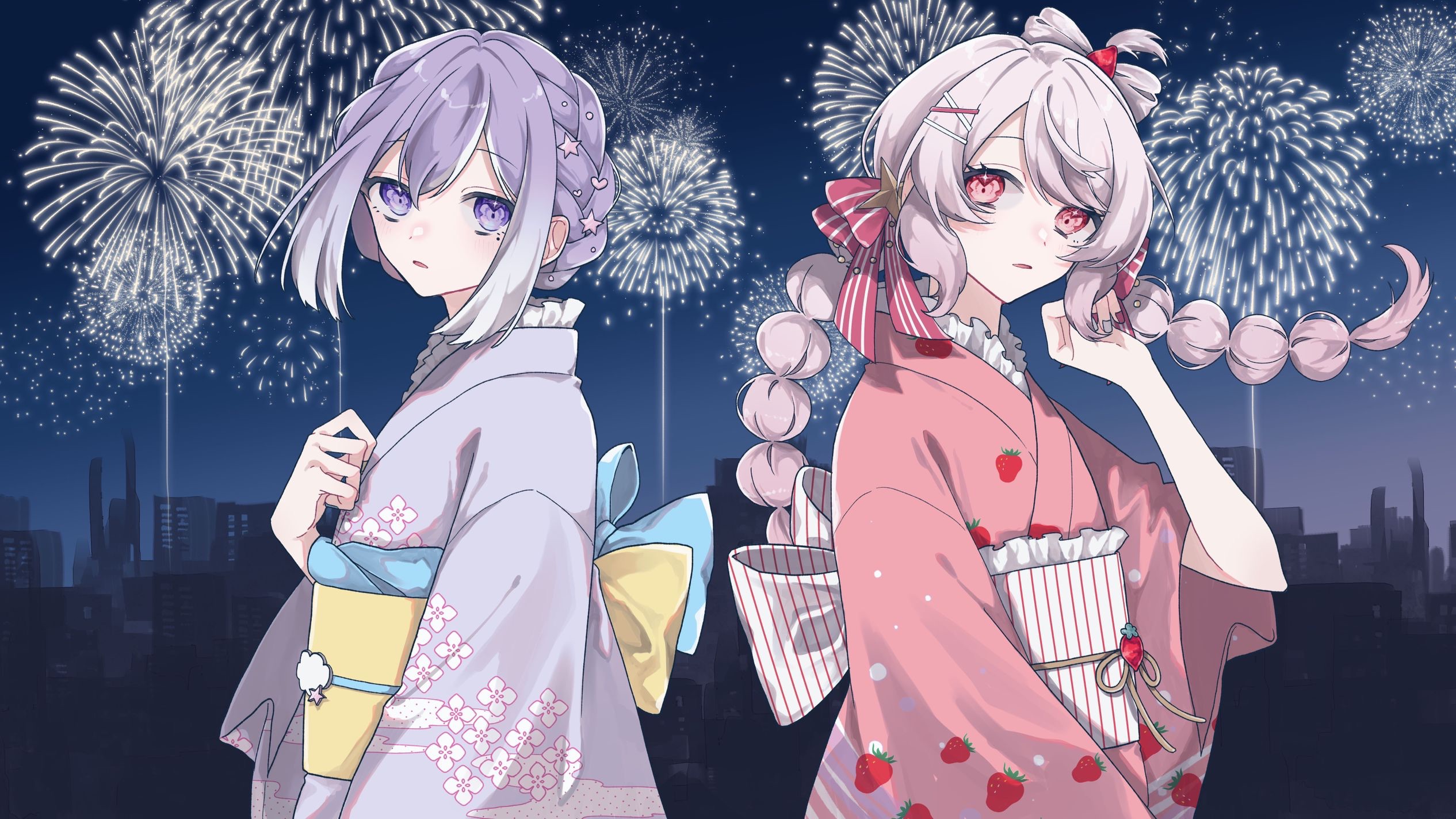 【星午×莓栗】打上花火 | 趁夏天还没结束,一起去看烟火吧